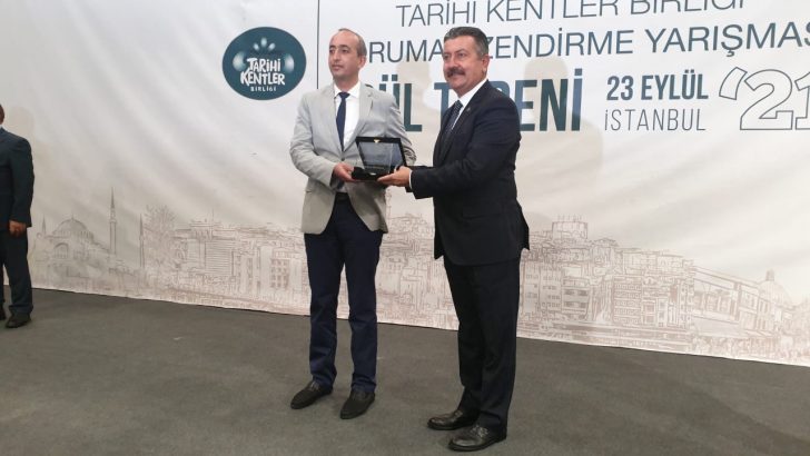 Tarihi Kentler Birliğinden Battalgazi Belediyesi’ne ödül