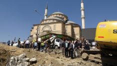 Vali Akbıyık, devam eden yatırımları yerinde inceledi