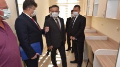 Vali Hüseyin Aksoy, KYK yurdunda incelemelerde bulundu