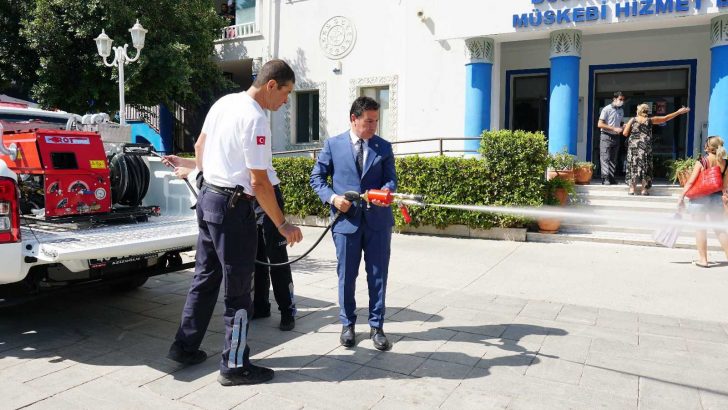 Yangınlarla mücadeleye büyük destek