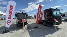 Yerli yol süpürme araçları TEKNOFEST’te