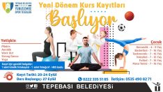 Yunus Emre’de yeni dönem kurslar başlıyor