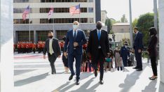 ABD Savunma Bakanı Lloyd Austin, mevkidaşı Juansher Burchuladze ile Gürcistan’da bir araya geldi