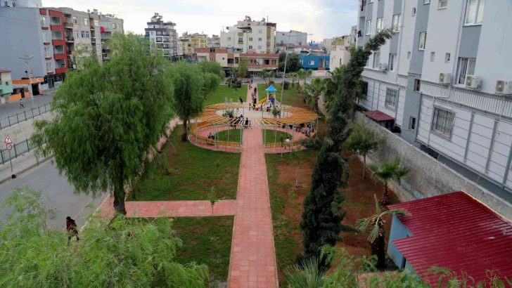 Akdeniz’de parklar yenileniyor