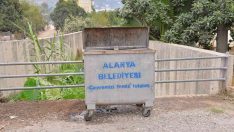 Alanya’da çöp konteynerleri yenileniyor