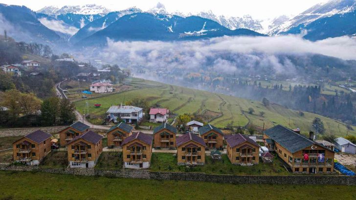 Artvin’de tatil köyünü aratmayan huzurevi