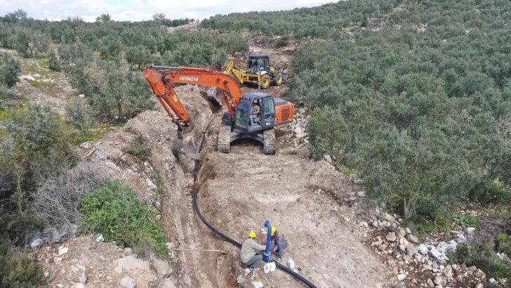 Aydın Büyükşehir, tarımsal altyapı ağını güçlendiriyor