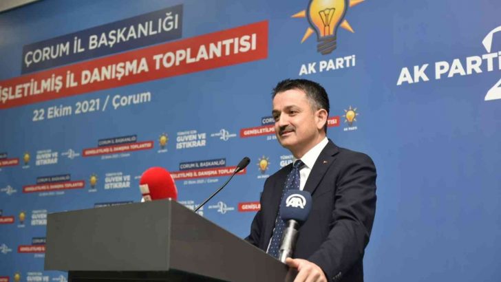 Bakan Pakdemirli: “Türkiye’nin kaderini Millet İttifakı’na terk edemeyiz”