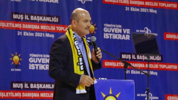 Bakan Soylu: “CHP ile aramızdaki puan farkı 15’tir”