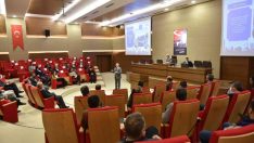 Başkan Aşgın icraatlarını iş insanlarına anlattı