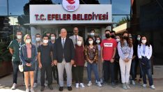 Başkan Atay tıp öğrencilerini ağırladı