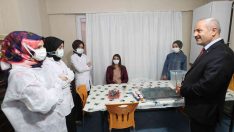 Başkan Büyükgöz, kursiyerlerle buluştu