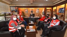 Başkan Çöl: “Türk Kızılayı’nın çalışmalarını yakından takip ediyoruz”