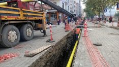 Başkan Ekim çalışmaları yerinde inceliyor