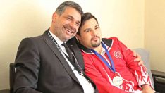 Başkan Kocaman, şampiyon sporcu ile buluştu