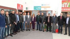 Başkan Köse’den MHP İlçe Başkanı Canözü’ne hayırlı olsun ziyareti