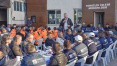 Başkan Özkan mesai arkadaşlarıyla buluştu