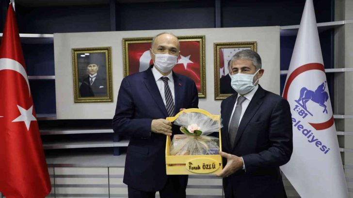 Başkan Özlü, Bakan yardımcısını ağırladı