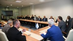 Başkan Özlü, muhtarlarla bir araya geldi