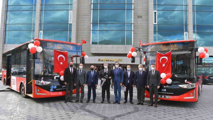 Başkent’in yeni 51 otobüsü yollarda