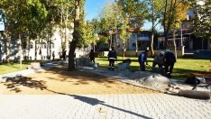 Battalgazi’deki parklarda revize çalışmaları sürüyor