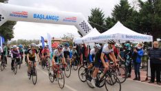 Beykoz’da sporcular “Cumhuriyet Kupası Kriteryum Yarışı” için pedal çevirdi