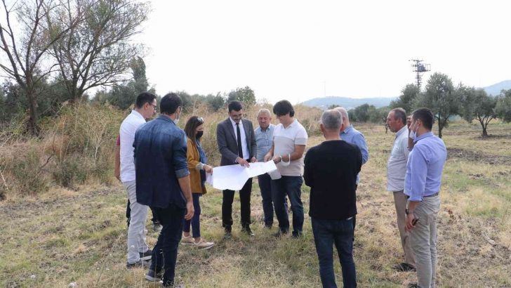 Çevreci tesisin yer teslimi yapıldı