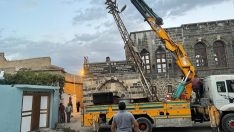 Dağkapı Mahallesinde parke taşı döşeme çalışmaları başlatıldı