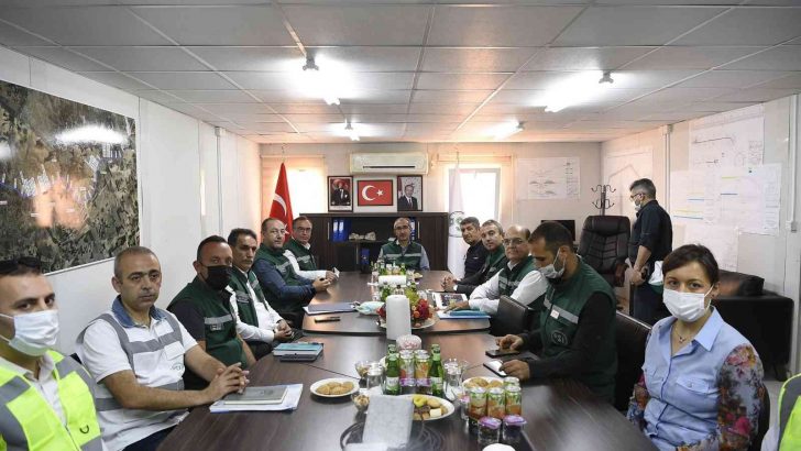 DSİ Genel Müdürü Yıldız Hatay’da incelemelerde bulundu