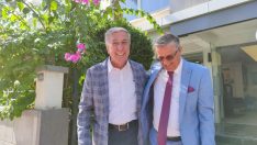 DTO Antalya Şube Başkanı Çetin, Başkan Topaloğlu’nu ağırladı.