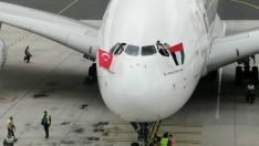 Dünyanın en büyük yolcu uçağı İstanbul Havalimanı’nda