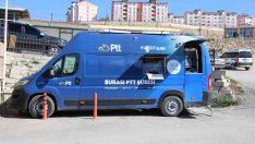 Edremit’te PTT Mobil Aracı hizmet vermeye başladı