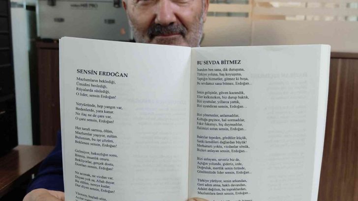Emekli polis bütün siyasîlere şiir yazdı