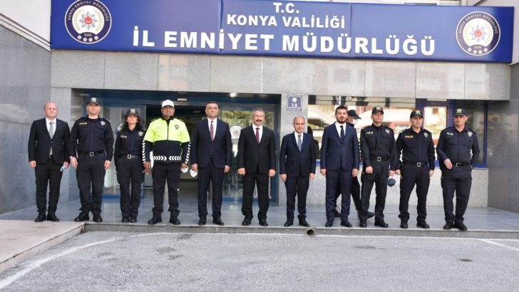 Emniyet Genel Müdürü Mehmet Aktaş Konya’da