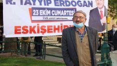 Erdoğan sevgileri kilometrece uzaktan yollara düşürdü