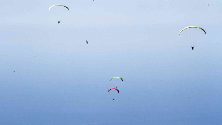 Fethiye semalarında görsel şölen