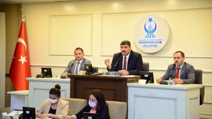 Kahramankazan Belediyesi 2022 bütçesi, oy birliğiyle onaylandı