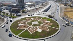 Kahramanmaraş’ta giriş arterlerine yeşil dokunuş