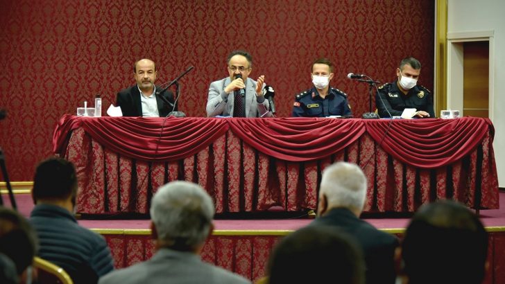 Karatay Muhtarlar Toplantısı gerçekleştirildi