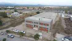 Kırkağaç’ta itfaiye ve şantiye binası hizmete hazırlanıyor