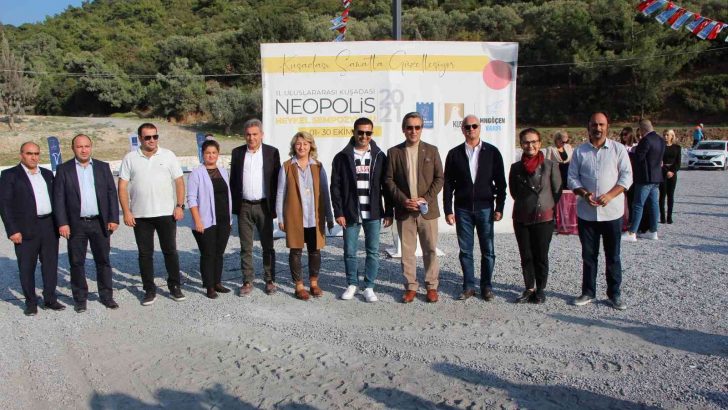 Kuşadası 2.Neopolis Heykel Sempozyumu sona erdi