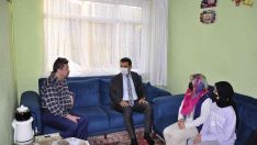 Milli Eğitim Müdürü velileri ziyaret etti