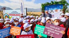 Minik kalpler için 67 okula kulübe ve can dostları hediye edildi