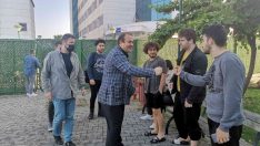 Müdürden öğrenci yurtlarına denetim