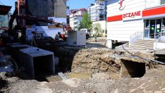 Ordu’da şaşırtan görüntü: Baks üzerine bina