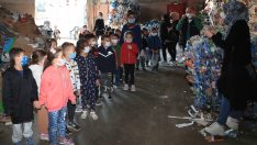 Pamukkale Belediyesi okullarda sıfır atık dersi veriyor