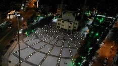 Pursaklar’da Hicret Cami Meydanı artık ışıl ışıl