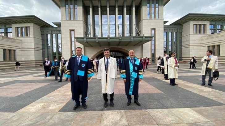 Rektör Karacoşkun, 2021-2022 Yükseköğretim Akademik Yıl Açılış Töreni’ne katıldı