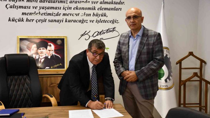 Salihli OSB’yi fiber optiğe kavuşturacak imzalar atıldı