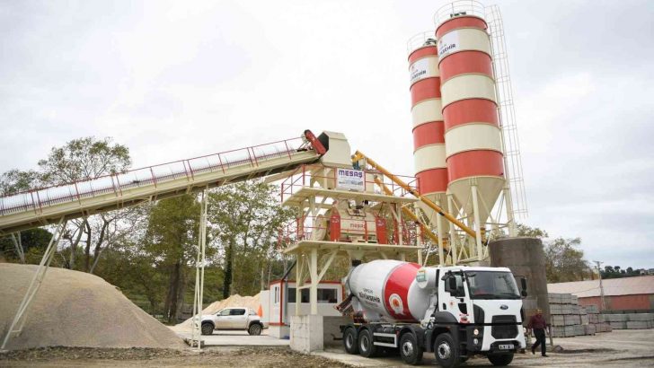 Samsun Büyükşehir’in betondan milyonluk tasarrufu